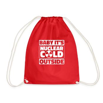 Physique Phyiker Physique nucléaire - Sac de sport léger - rouge - Devant