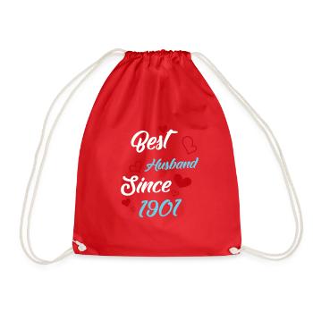 Meilleur mari depuis 1901 mariage - Sac de sport léger - rouge - Devant