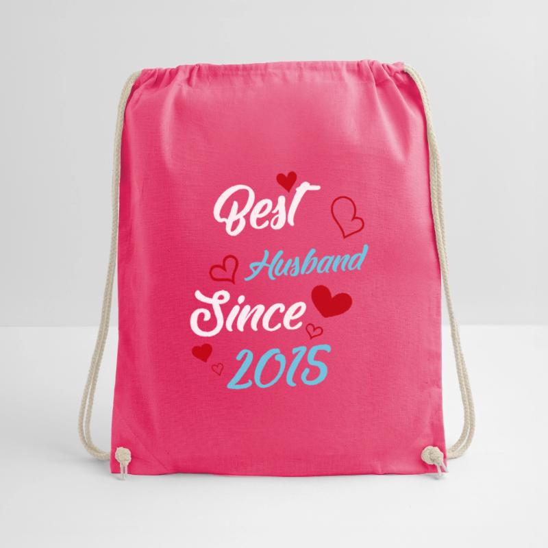 Bester Ehemann seit 2015 Hochzeit Turnbeutel