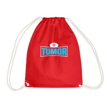 Oncologist Oncology Nurse - Drawstring Bag - red - Front