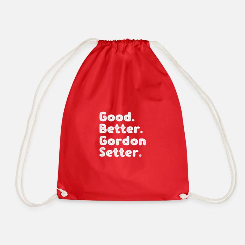 Gordon Setter - Sac de sport léger - rouge