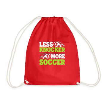 Coaching Football Father Coach Football Coach - Drawstring Bag - red - Front
