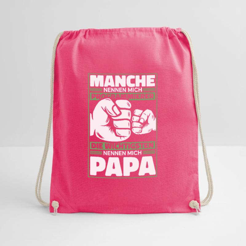 Entwickler Coder Programmierer Vater Turnbeutel