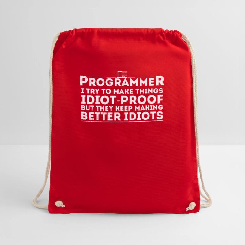 Lustiger Programmierer Humor Computer Coder Programmierung Turnbeutel