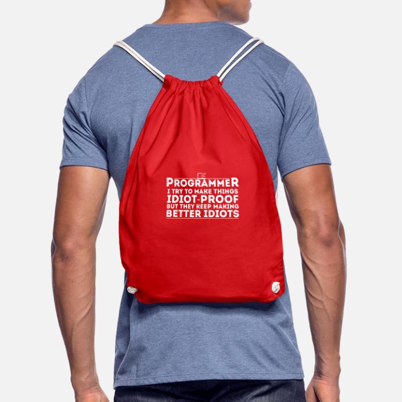 Lustiger Programmierer Humor Computer Coder Programmierung Turnbeutel
