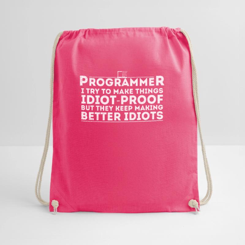 Lustiger Programmierer Humor Computer Coder Programmierung Turnbeutel