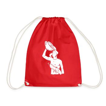 Café Café Guy - Sac de sport léger - rouge - Devant