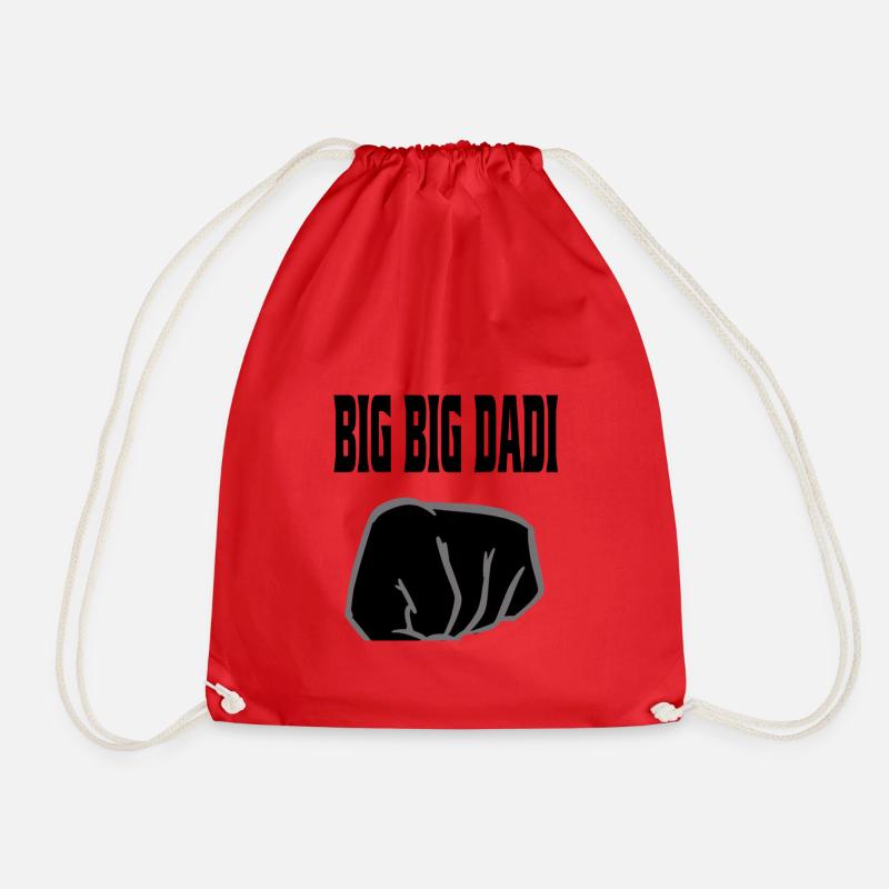 Big Dadi - Drawstring Bag - red