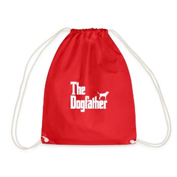 Le Dogfather Bloodhound - Sac de sport léger - rouge - Devant