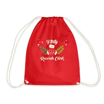 Commis aux dossiers Flirty - Sac de sport léger - rouge - Devant