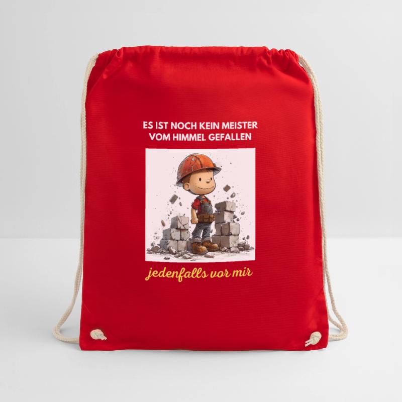 Bricklayer Journeyman Builder Training Profession Apprentice Drawstring Bag