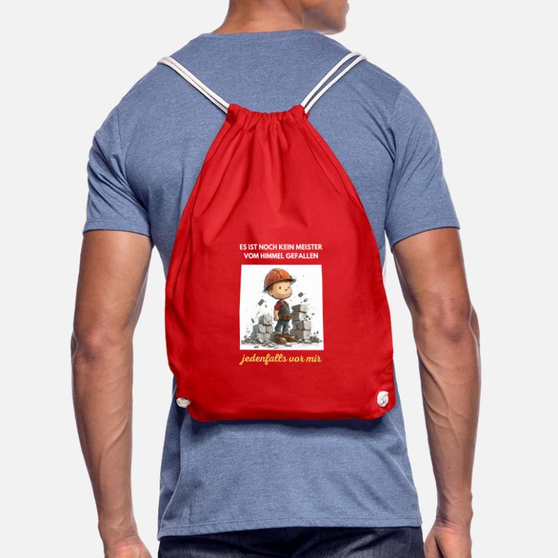 Bricklayer Journeyman Builder Training Profession Apprentice Drawstring Bag