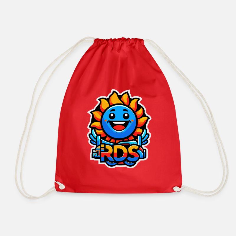 Sunny RDS-Logo - Turnbeutel - Rot