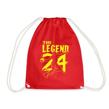 DIE LEGENDE 24 - Turnbeutel - Rot - Vorne