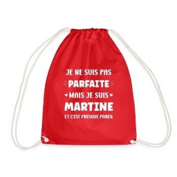 Martine - Sac de sport léger - rouge - Devant