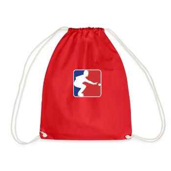 boccia logo boule - Sac de sport léger - rouge - Devant