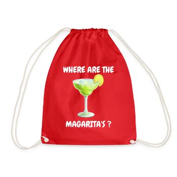 Where are the Magarita Geschenk Junggeselleabschie - Turnbeutel - Rot - Vorne