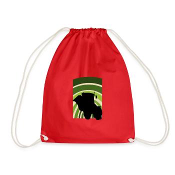 Farmer Agriculture Farmer - Drawstring Bag - red - Front