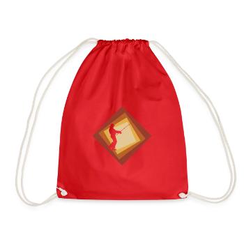 Pêche Pêcheurs Pêche - Sac de sport léger - rouge - Devant