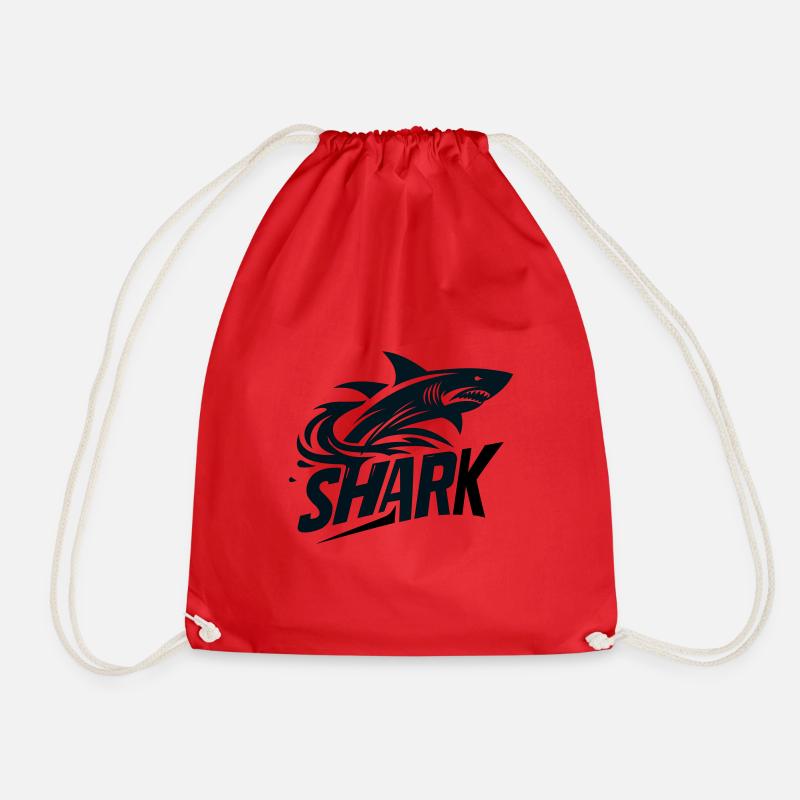 Shark - Turnbeutel - Rot