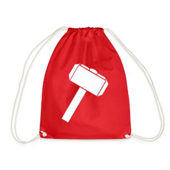Marteau 01 - Sac de sport léger - rouge - Devant
