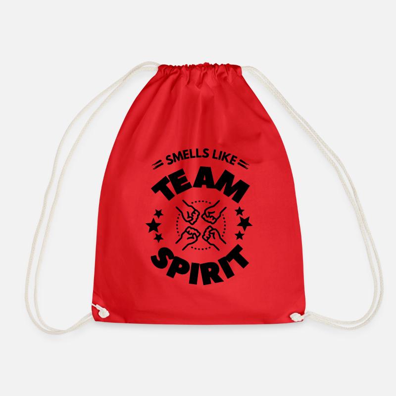 Team Spirit Teamwork Gemeinschaft Scrum Kanban - Turnbeutel - Rot