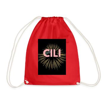 Cili t-Shirts - Turnbeutel - Rot - Vorne