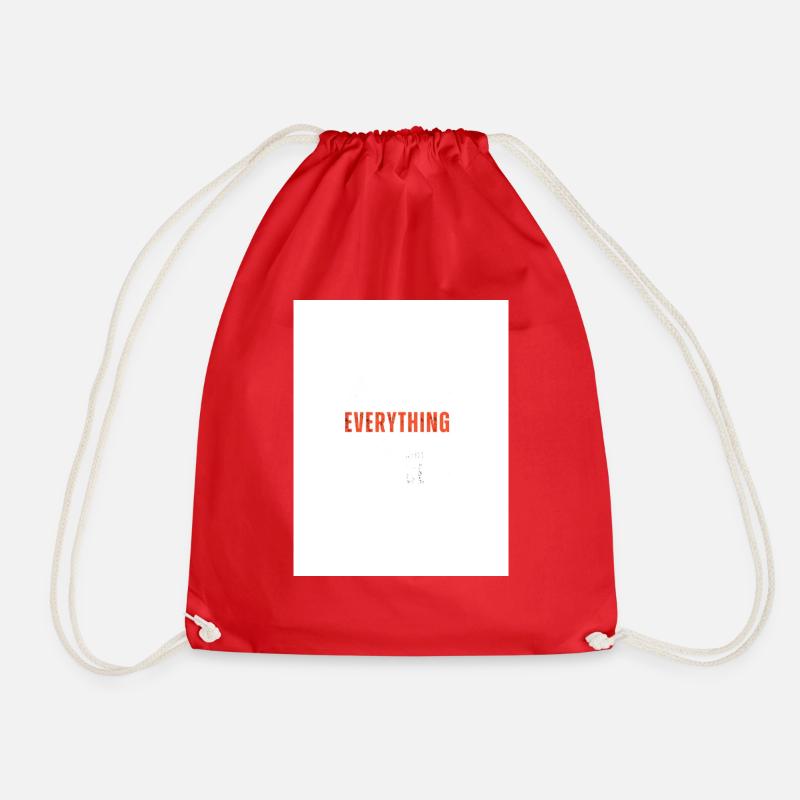 Everything Statement - Turnbeutel - Rot