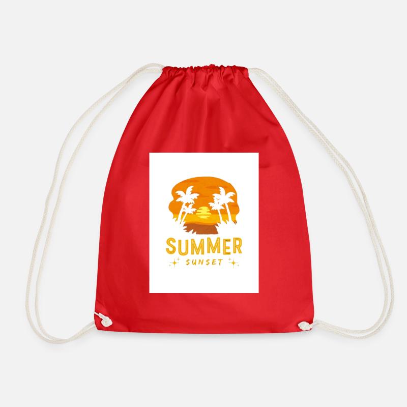 Sommer Design - Turnbeutel - Rot