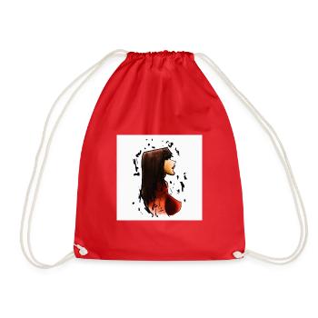 Elektra is back in my Heart - Drawstring Bag - red - Front