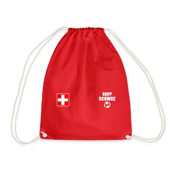 Schweiz - Turnbeutel - Rot - Vorne