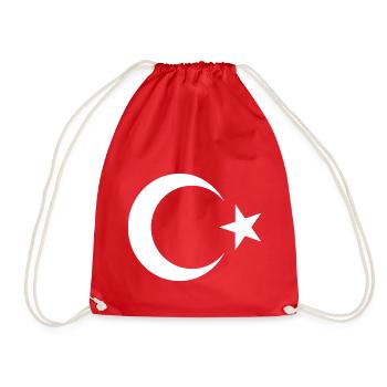 Turkey - Drawstring Bag - red - Front