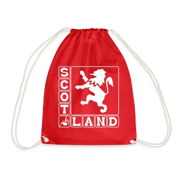 Scotland 1 vector - Turnbeutel - Rot - Vorne