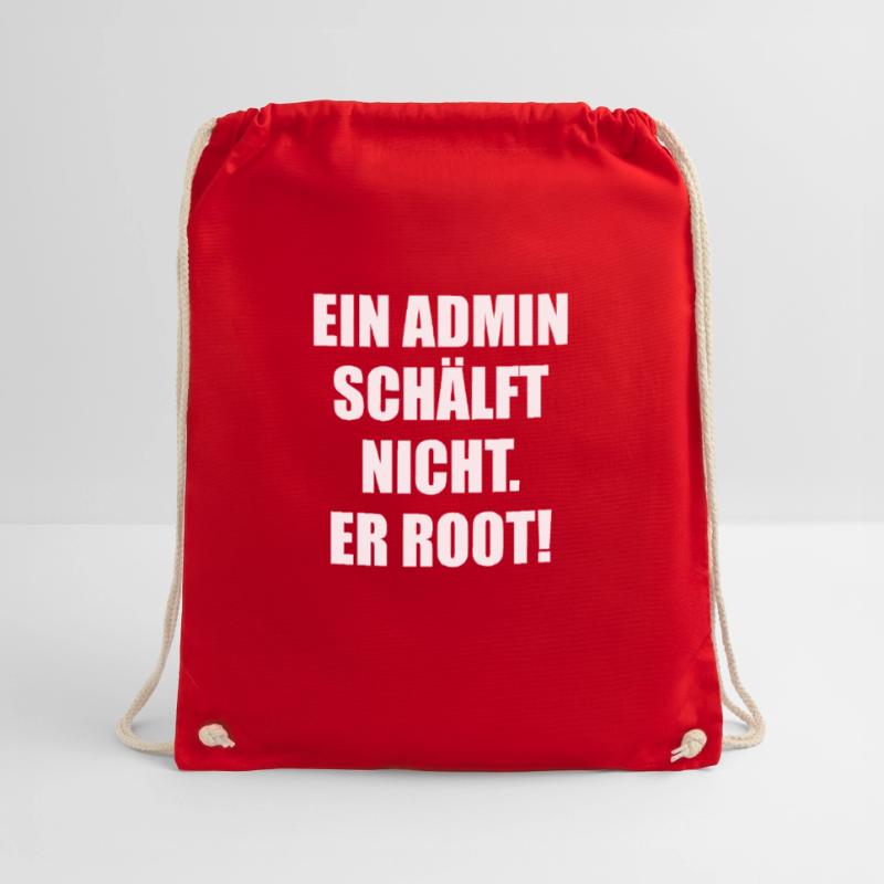 linux unix windows pc admin disant drôle Sac de sport léger