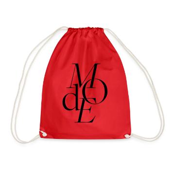 Fashion - Drawstring Bag - red - Front