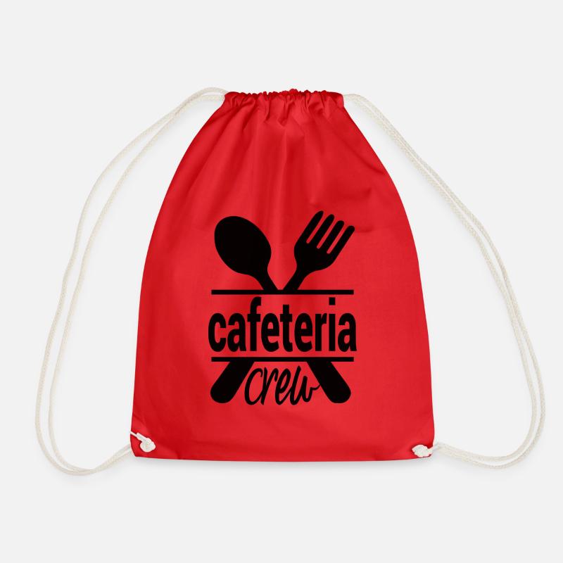 Cafeteria Worker Appreciation desing - Sac de sport léger - rouge