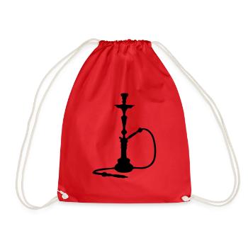 Shisha - Turnbeutel - Rot - Vorne