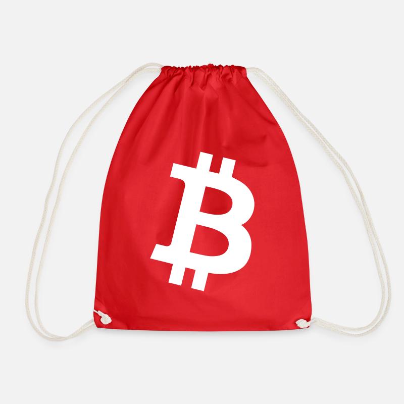 Bitcoin Logo - Sac de sport léger - rouge