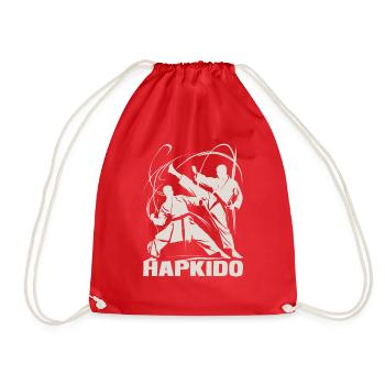 Hapkido – L’art de l’autodéfense - Sac de sport léger - rouge - Devant