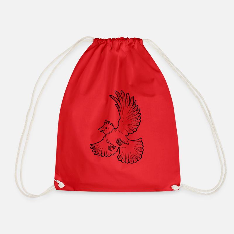 Chamaeleonvogel - Sac de sport léger - rouge