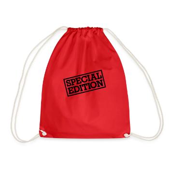Special Edition - Drawstring Bag - red - Front