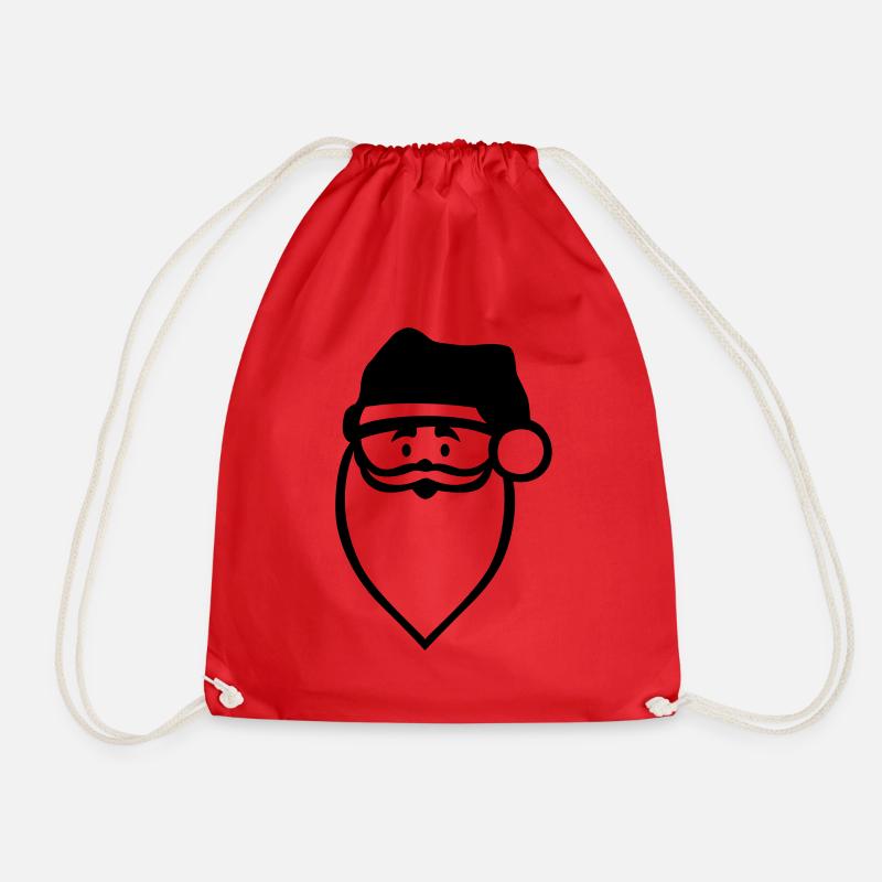 le père noël - Sac de sport léger - rouge