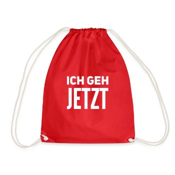 tschüß - Turnbeutel - Rot - Vorne