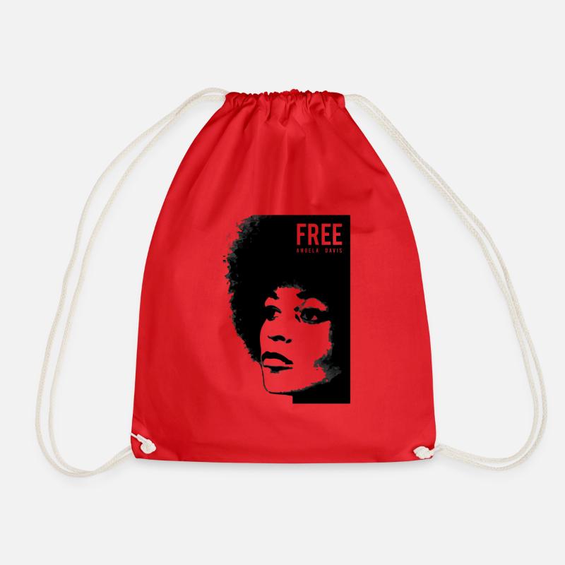 Angela Davis Jersey - Turnbeutel - Rot