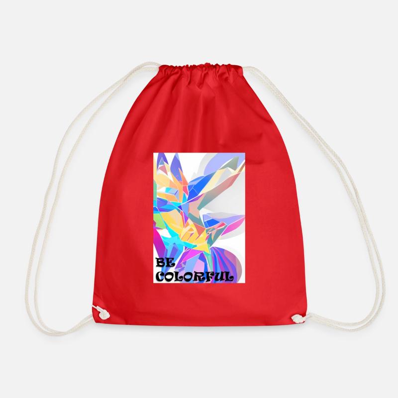 Be Colorful - Turnbeutel - Rot