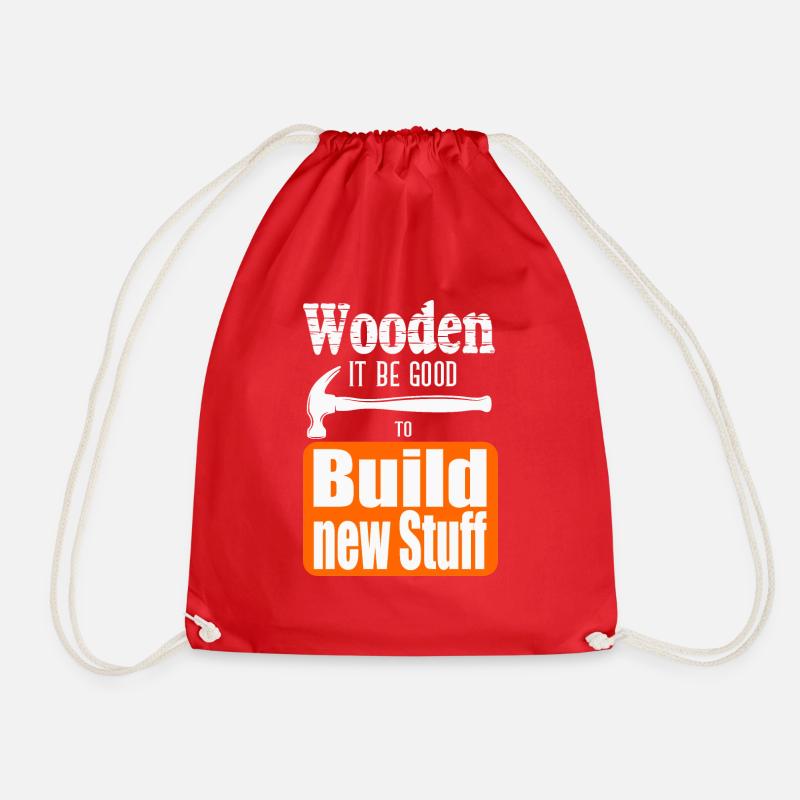 Construisez de nouvelles choses - Sac de sport léger - rouge
