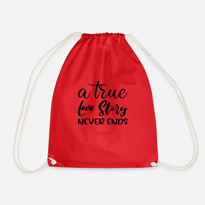 Walter & Wallis - Mummy 7 - Drawstring Bag - red