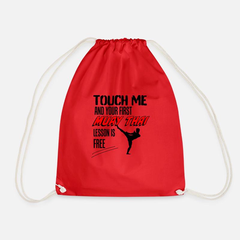 MUAY THAI - Turnbeutel - Rot