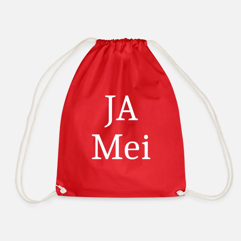 Ja Mei - Turnbeutel - Rot