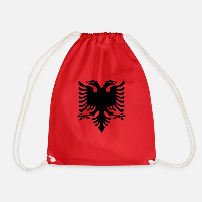 Albanien - Turnbeutel - Rot